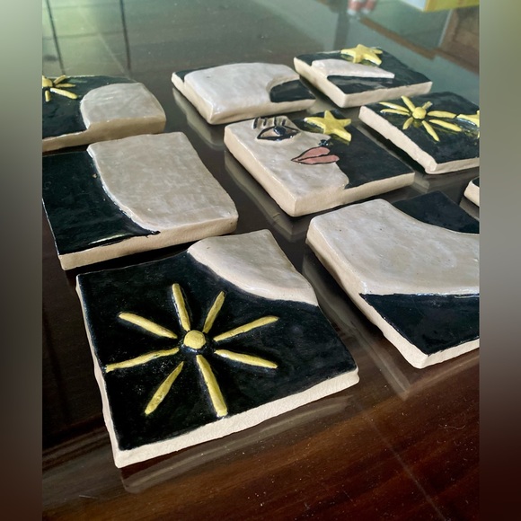 Handmade Celestial Pottery Art Created by Yours Truly - Picture 9 of 15